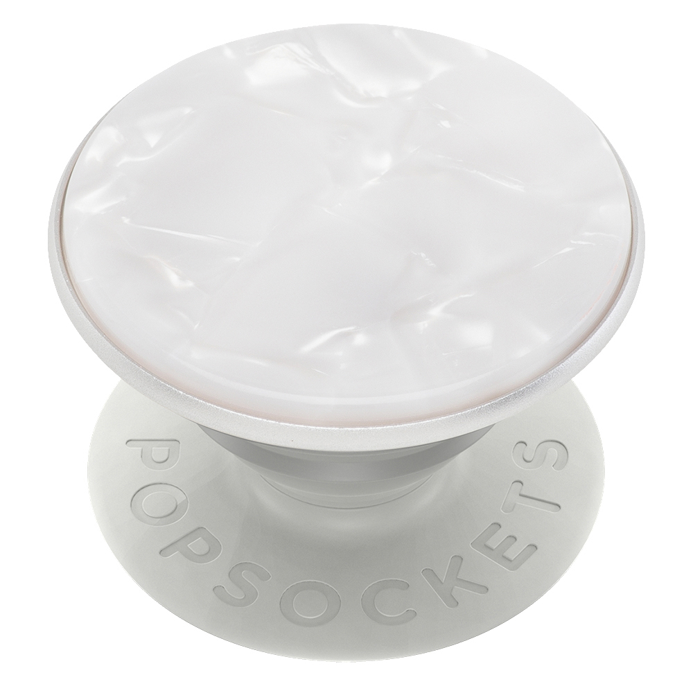 Handyhalterung, Acetate PopGrip Pearl White Mehrfarbig POPSOCKETS