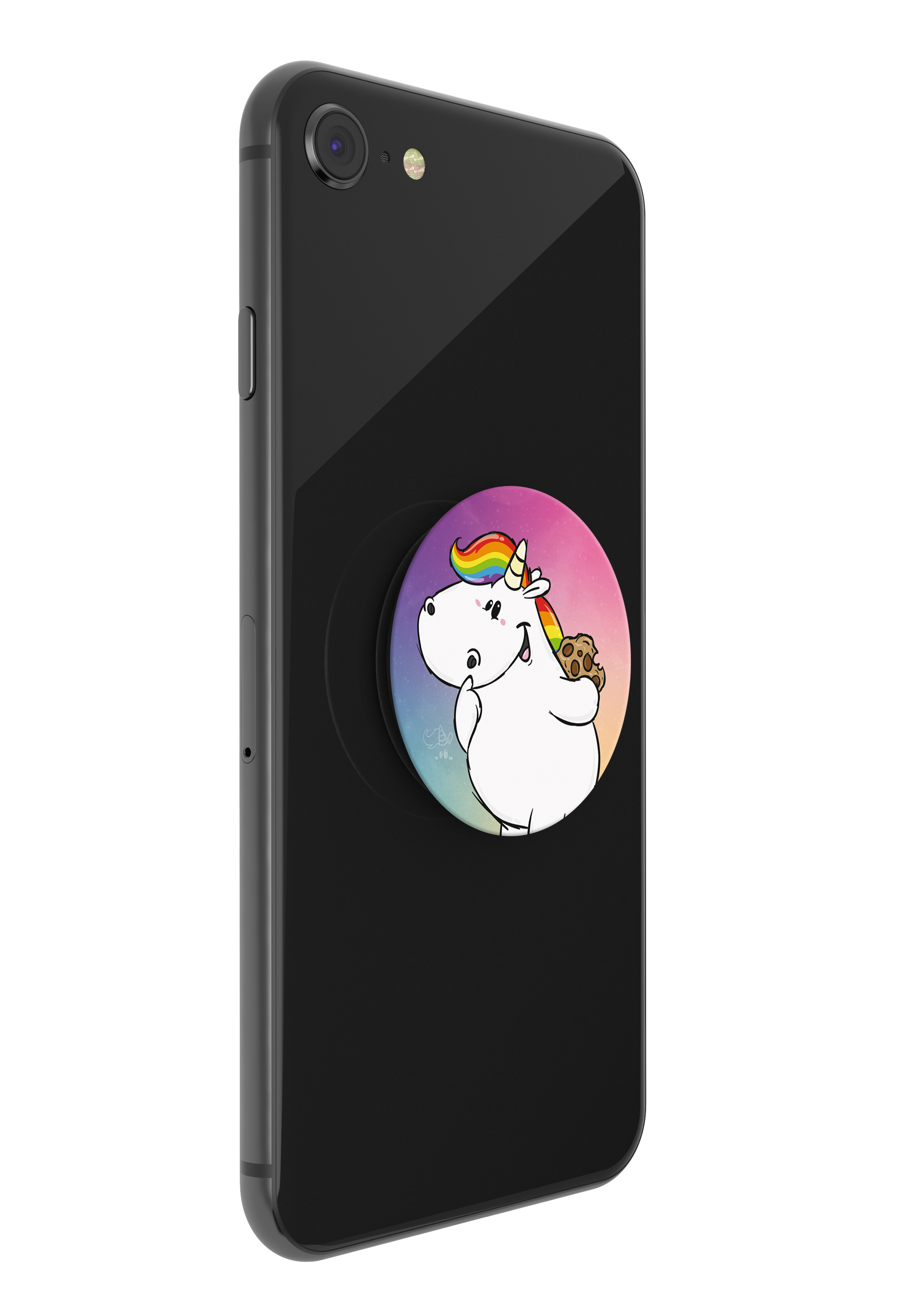 POPSOCKETS PopGrip Pummeleinhorn Handyhalterung, Mehrfarbig