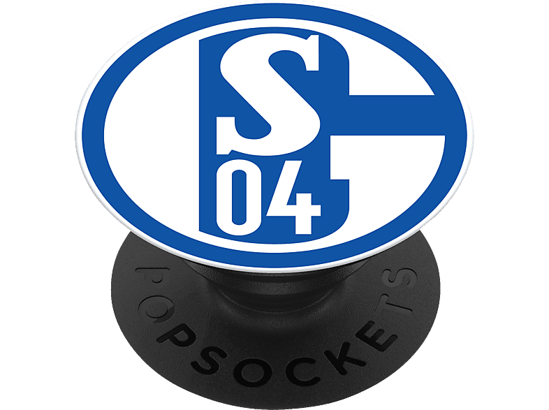 POPSOCKETS PopGrip Schalke 04 Handyhalterung, Mehrfarbig