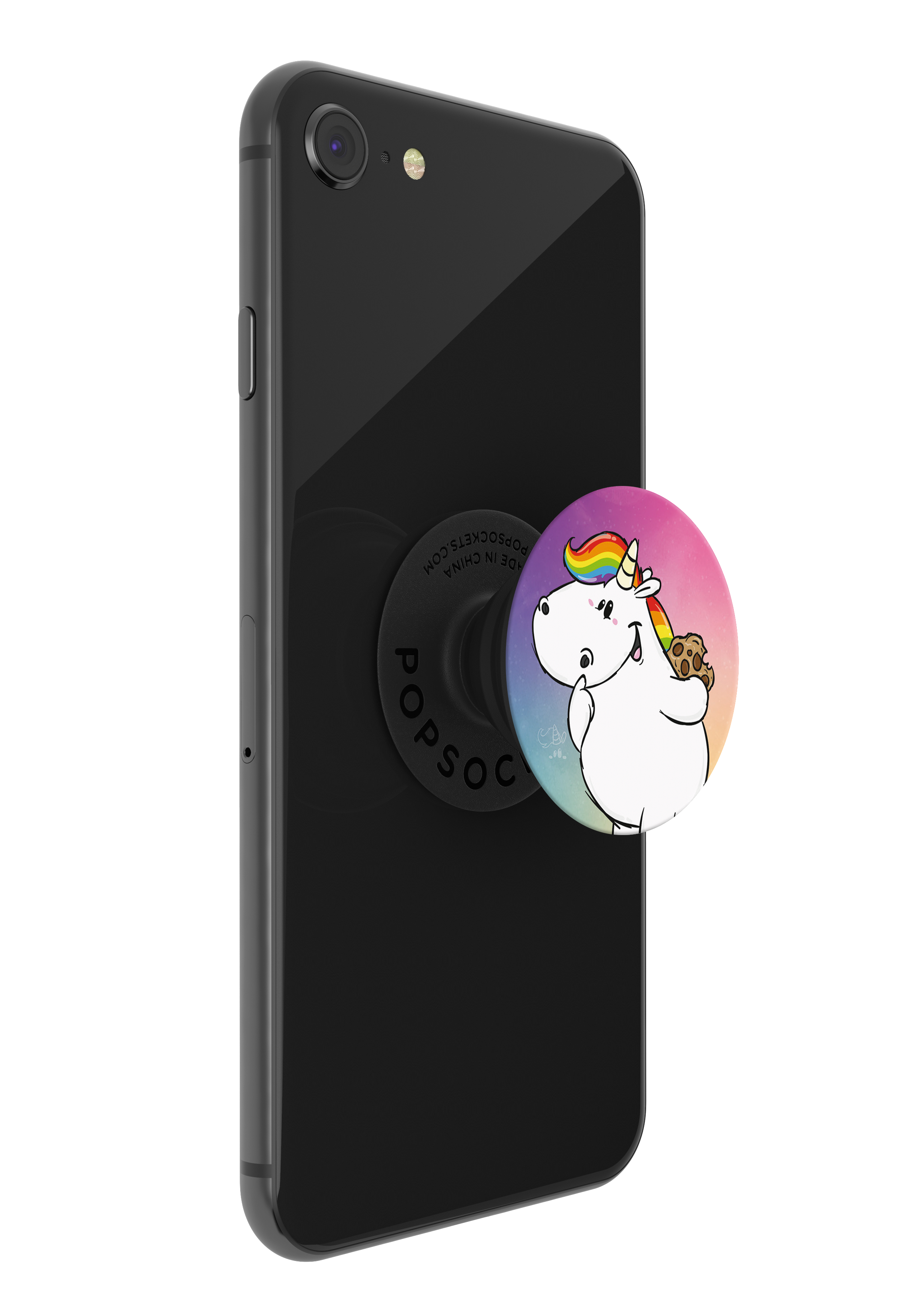 POPSOCKETS PopGrip Pummeleinhorn Handyhalterung, Mehrfarbig