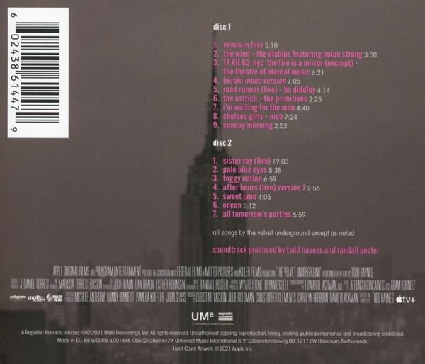 The Velvet Underground: A Documentary Film By Todd - CD