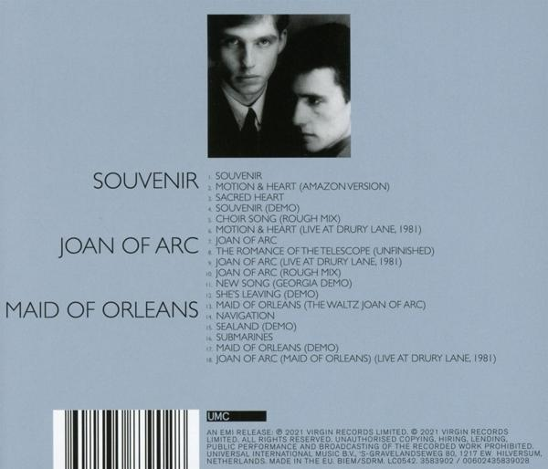 Orchestral Manoeuvres In The Dark - The Architecture & Morality Singles CD