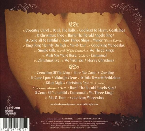 Blackmore's Night - Winter Carols (Deluxe Edition) (2CD Digipak)  - (CD)