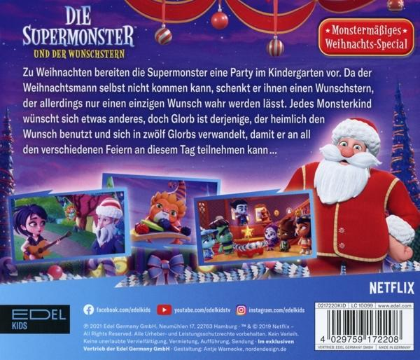 Die Supermonster - Weihnachts-Special:Wunschstern  - (CD)