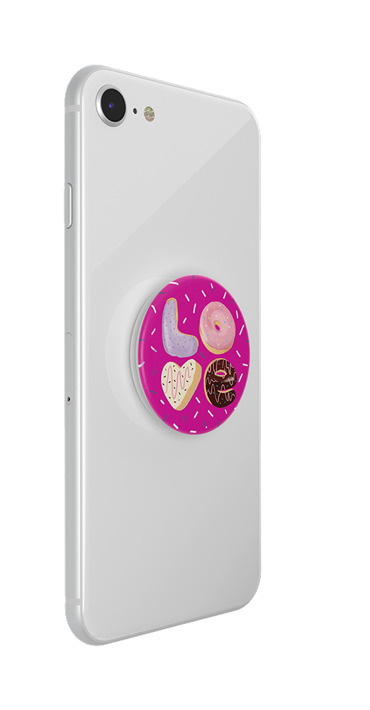 Mehrfarbig Donut Love Handyhalterung, POPSOCKETS PopGrip