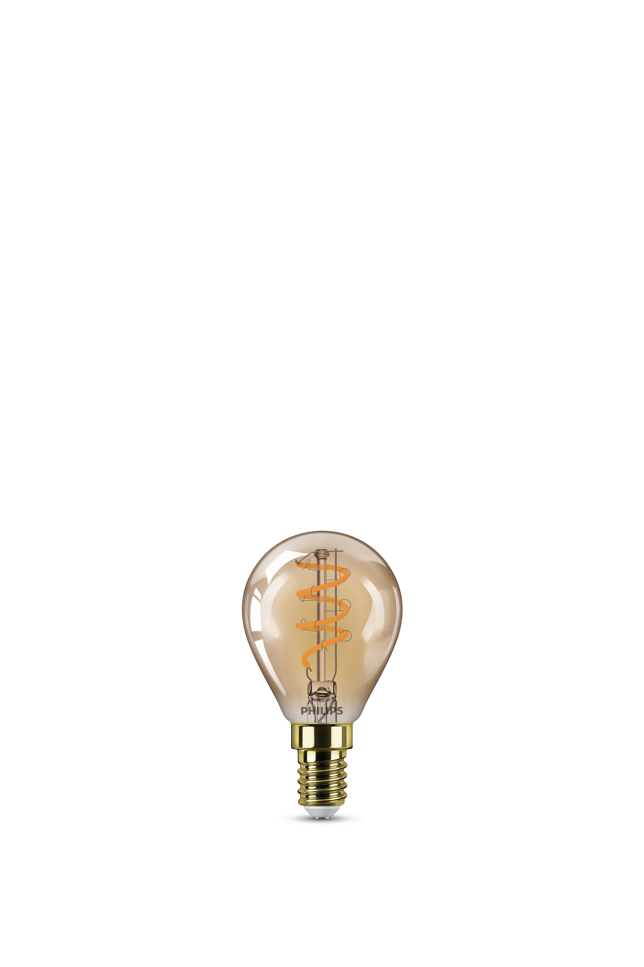 Vintage 15W, Sockel, dimmbar mit Lampe classic Warmweiß LED E14 Tropfenlampe PHILIPS
