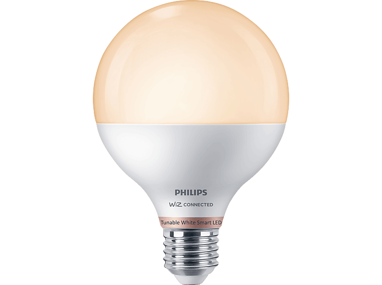 75W LED PHILIPS Smarte 2700-6500 Kelvin Smart White Globeform Glühbirne Tunable Einzelpack