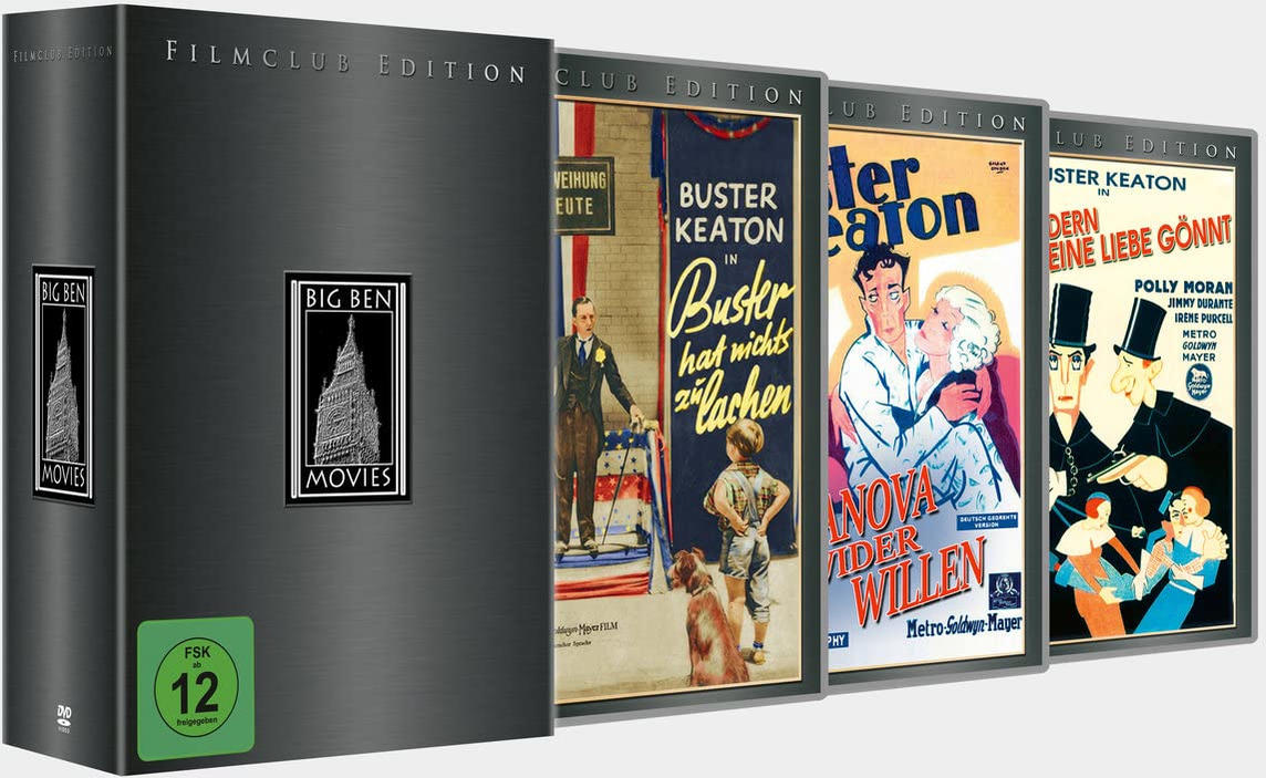 Buster Keaton Filmclub Edition DVD