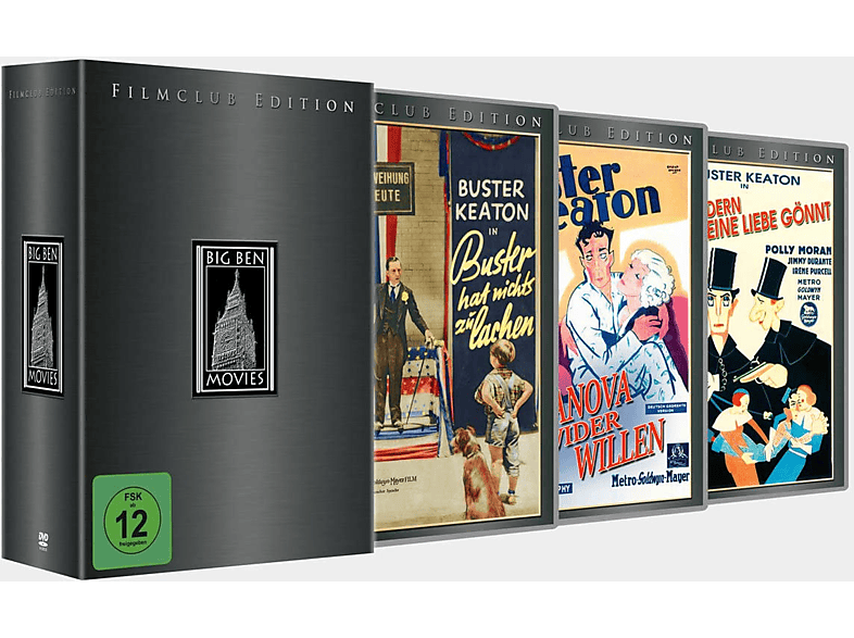 Buster Keaton Filmclub Edition DVD