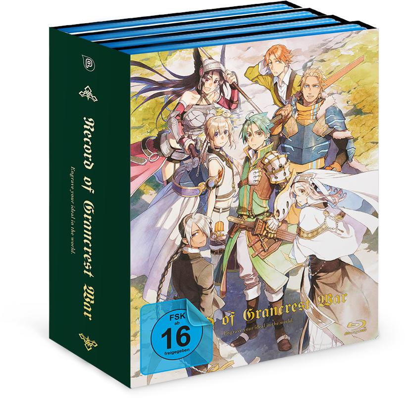 Blu-ray Box-Set. Anime-Charaktere auf dem Cover. Text in japanischen Schriftzeichen.