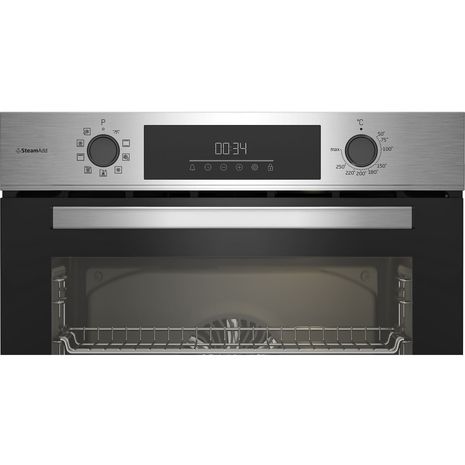 Horno - Beko BBIS12300XCSE, Multifunción, 72 l, Independiente, Todos los laterales catalíticos, 59.40 cm, Inox
