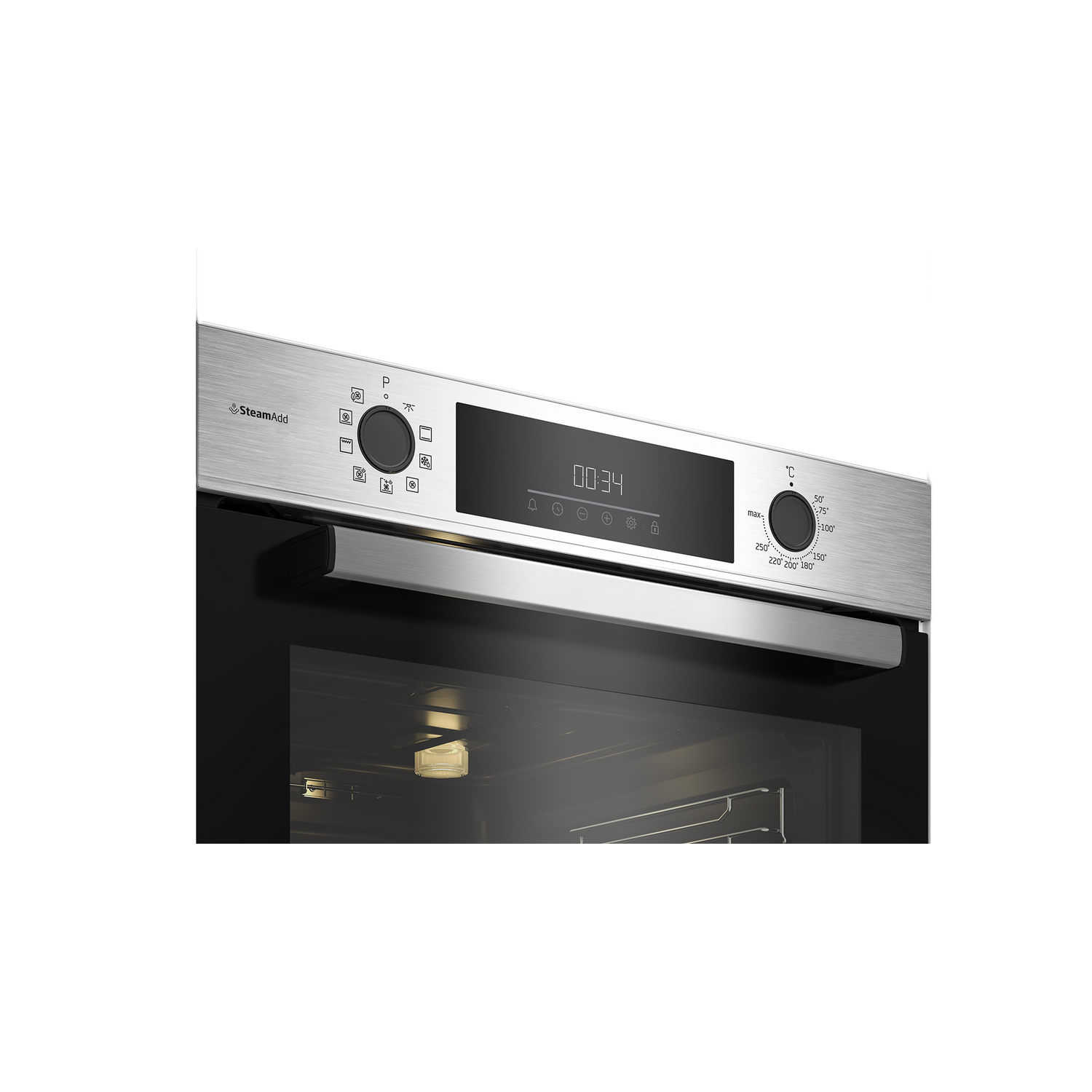 Horno - Beko BBIS12300XCSE, Multifunción, 72 l, Independiente, Todos los laterales catalíticos, 59.40 cm, Inox