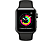 APPLE Watch Series 3 38mm asztroszürke okosóra fekete csuklópánttal