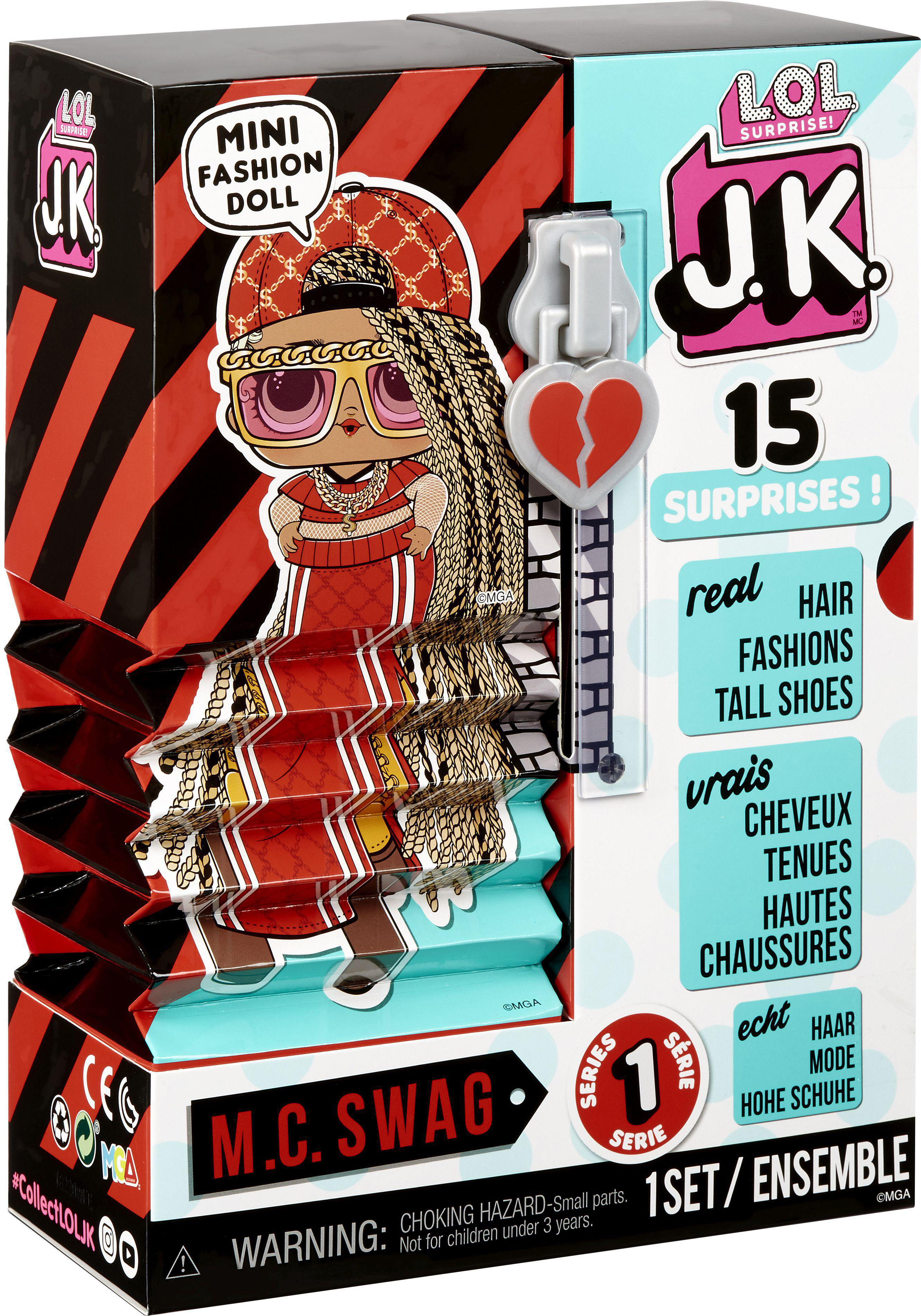 MGA ENTERTAINMENT L.O.L. Surprise J.K. Doll- M.C. Swag Spielzeugpuppe Mehrfarbig