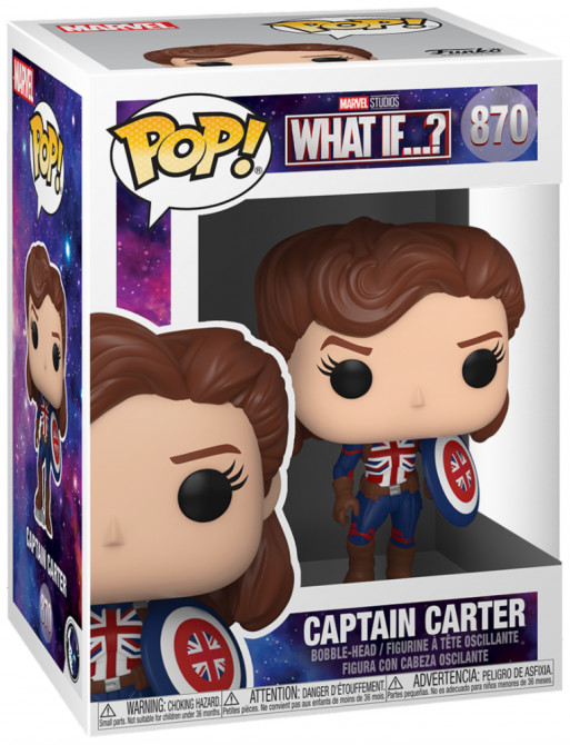 POP! Marvel What If - Bobble Head - Captain Carter 870