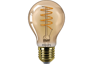 PHILIPS LED classic Vintage Lampe mit 25W, Gold, dimmbar LED Lampe E27 Warmweiß