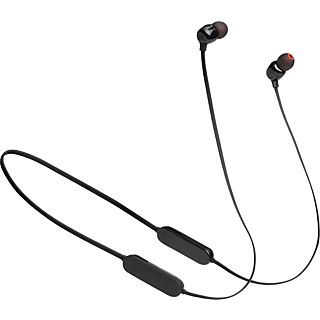 Auriculares inalámbricos - JBL Tune 125BT, De botón, Bluetooth 5.0, JBL Pure Bass, Control volumen, Negro