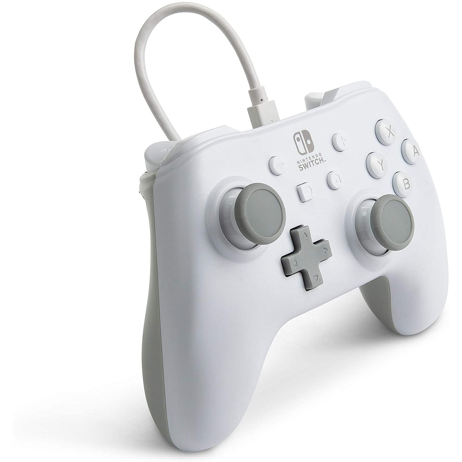 Mando blanco de Nintendo Switch.