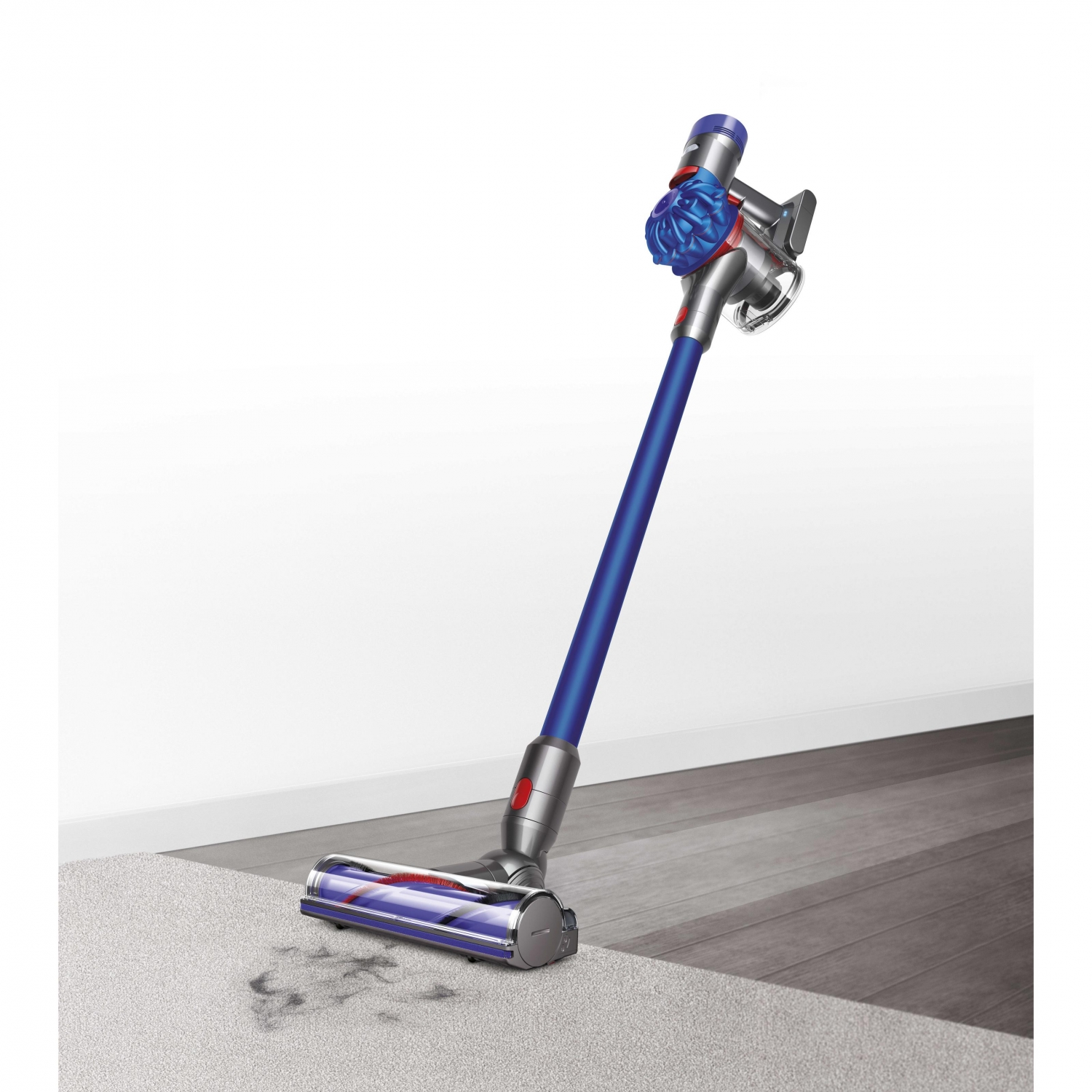 Aspirador escoba - Dyson V7 Motorhead, 0.54 l, 100 W, Hasta 30 min, Indicador de carga, Multicolor