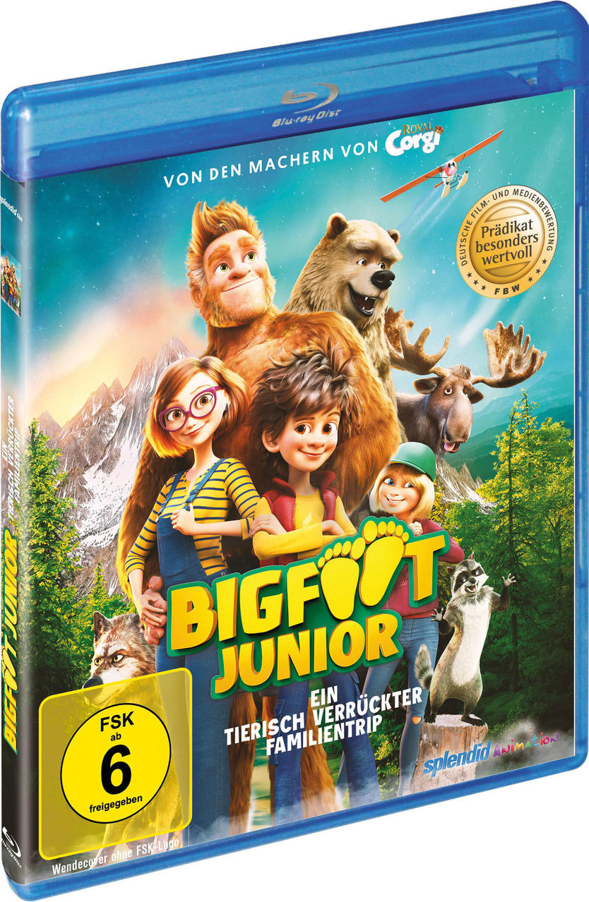 Bigfoot Junior Film Blu-ray Disc Cover.
