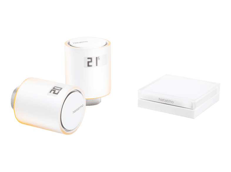 Netatmo Smarter Thermostat Starter Pack 2x Thermostat, 1x Hub Thermostat de  radiateur – acheter chez