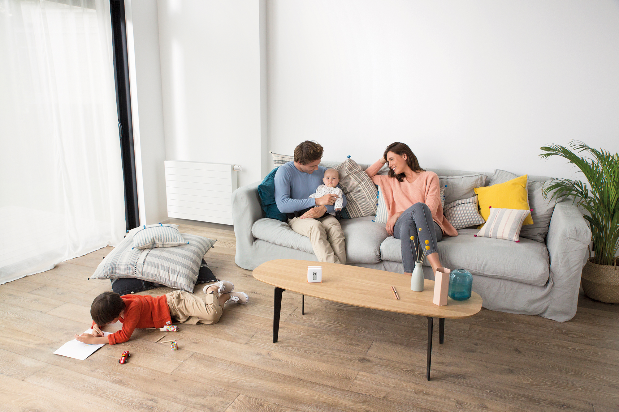 NETATMO NTH01-DE-EC - Thermostat (Transparent/Blanc)