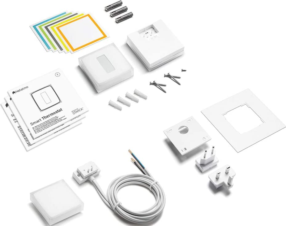 NETATMO NTH01-DE-EC - Thermostat (Transparent/Blanc)