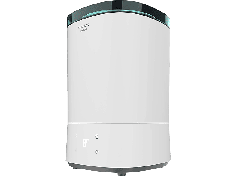 Humidificador - Cecotec BreezeCare 3000, 30 W, 330 ml/h, 5.5 l, Pantalla LED, dB, Blanco