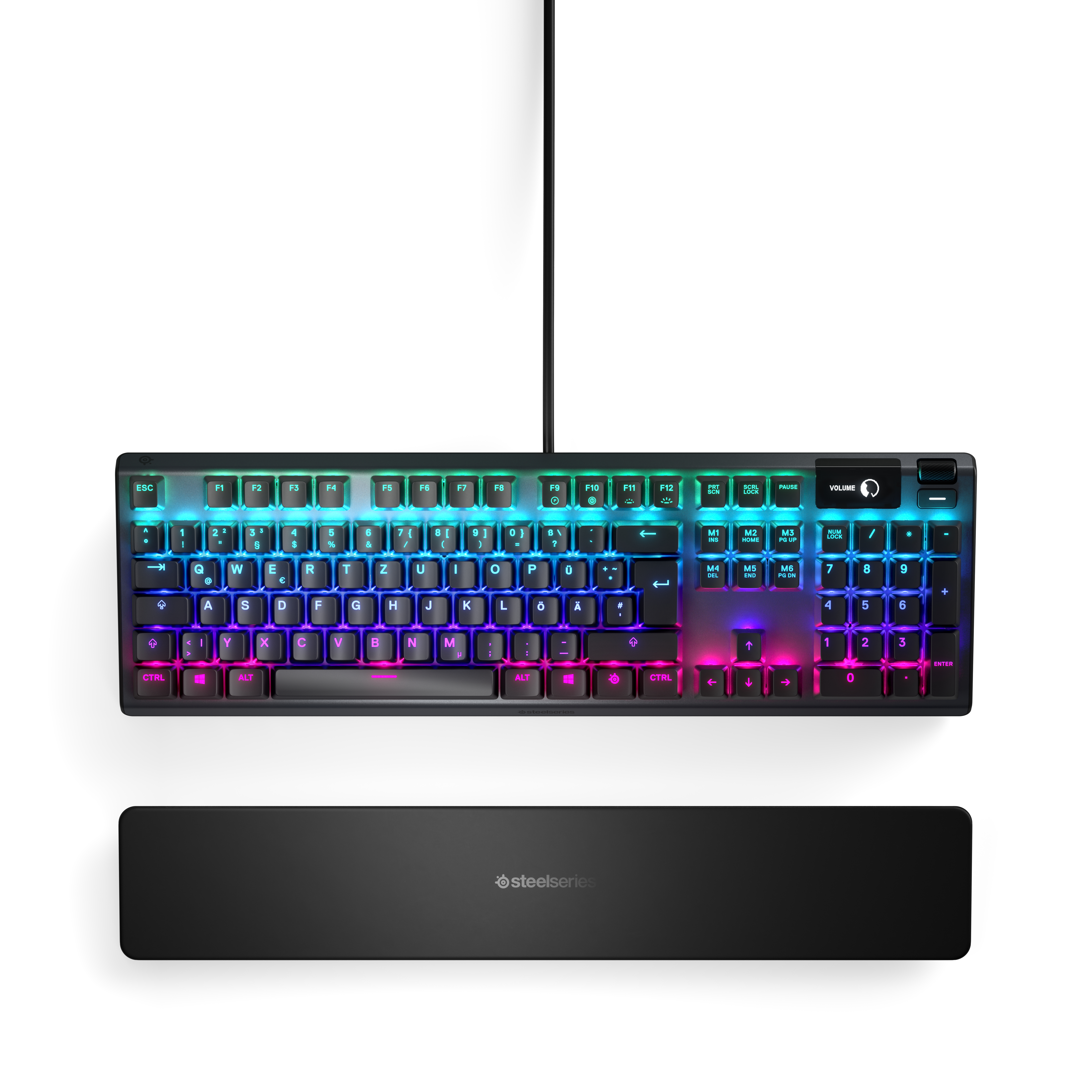 STEELSERIES APEX 5, Gaming Tastatur, Hybrid, Sonstiges, Kabelgebunden, Schwarz