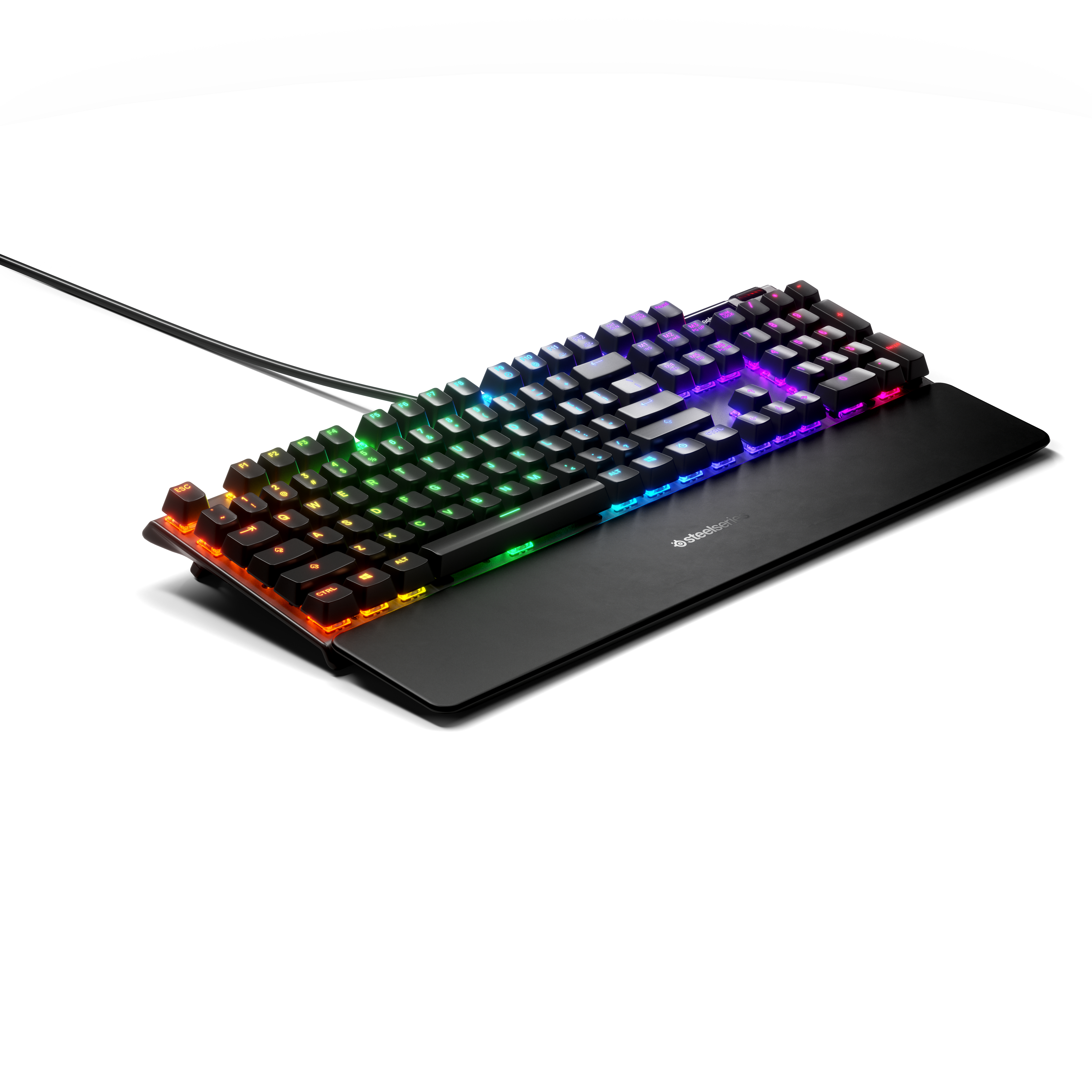 STEELSERIES APEX 5, Gaming Tastatur, Hybrid, Sonstiges, Kabelgebunden, Schwarz