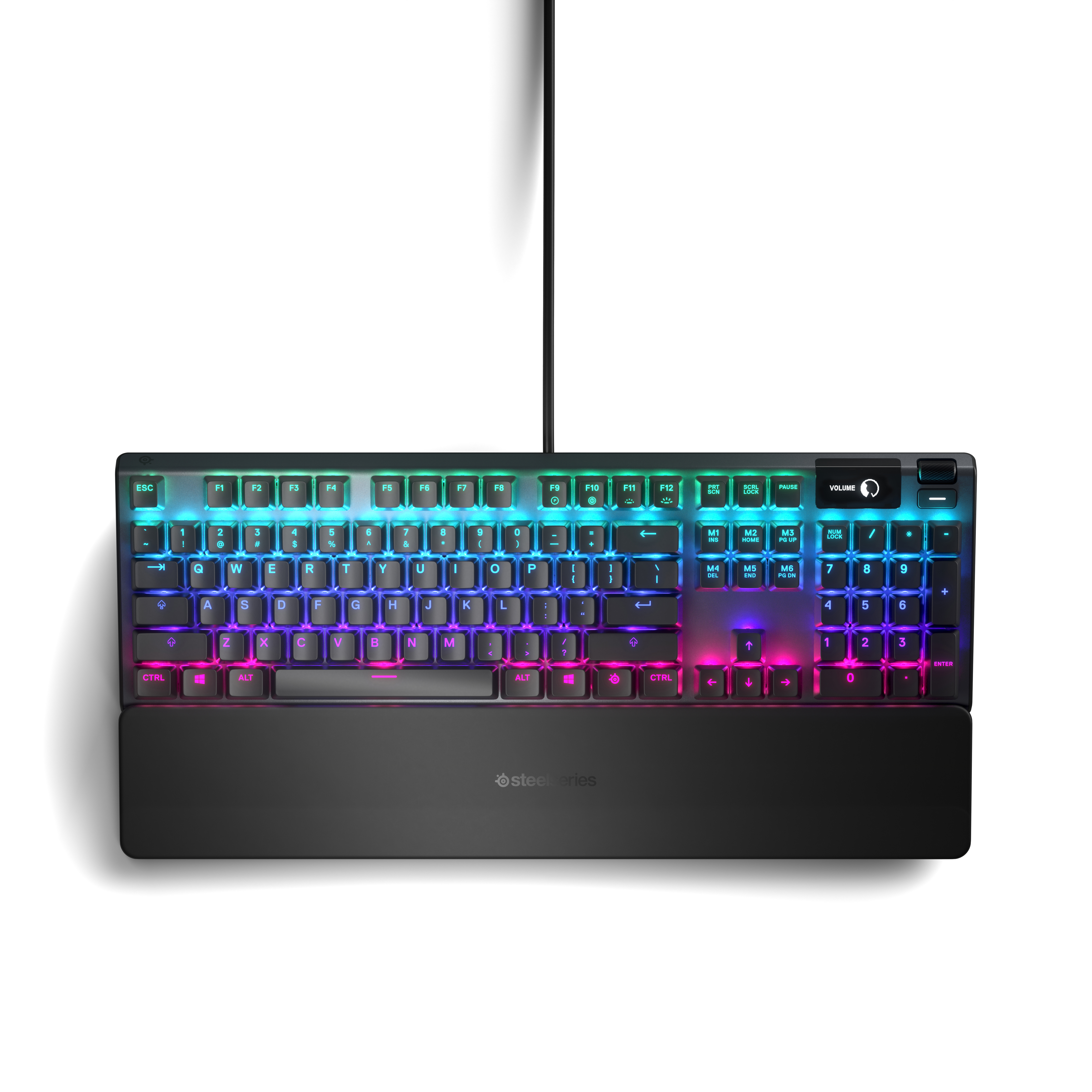 STEELSERIES APEX 5, Gaming Tastatur, Hybrid, Sonstiges, Kabelgebunden, Schwarz