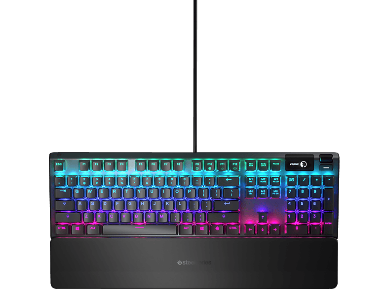 STEELSERIES APEX 5, Gaming Tastatur, Hybrid, Sonstiges, Kabelgebunden, Schwarz