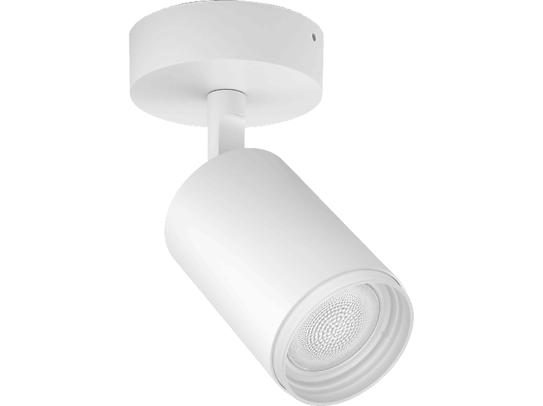PHILIPS Hue White & Col. Amb. Fugato Spot 1 flg. Weiß 350lm  Deckenbeleuchtung Warmweiß Smarte Deckenbeleuchtung | MediaMarkt
