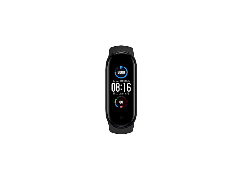 Pulsera de actividad | Xiaomi Mi Band 5, Negro, AMOLED 1.1\