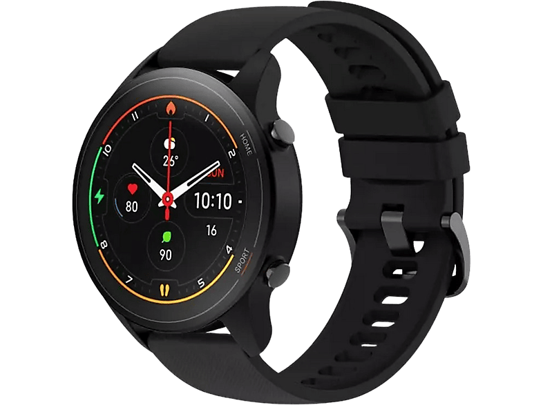 Xiaomi Mi Watch Negro - Reloj deportivo inteligente, AMOLED antiarañazos de  1.39 pulgadas, GPS, SPO2, modo deportivo 117, resistencia al agua 5ATM,  frecuencia cardíaca 24/7, monitor de sueño, batería de 16 días de duración  : Electrónica 