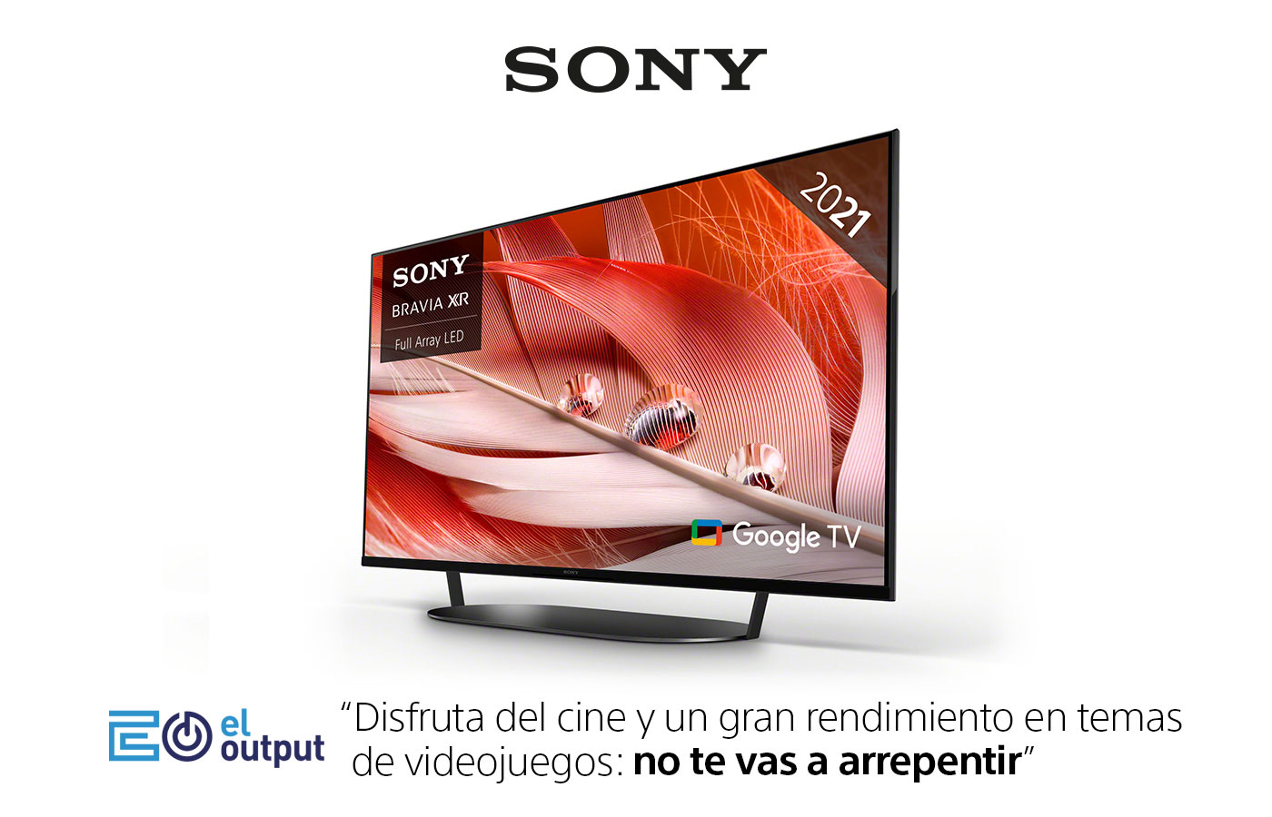 TV LED 65" - Sony 65X92J, Bravia XR, 4K HDR 120Hz, HDMI 2.1, Smart TV, Dolby Atmos, Perfecto para PS5, Negro