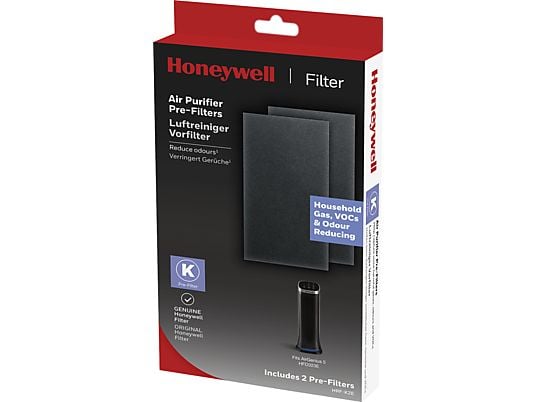 HONEYWELL HRF-K2E - Prefiltro purificatore d'aria (Nero)