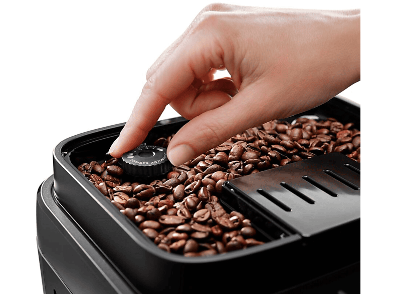 DELONGHI Magnifica Evo ECAM290.42.TB - 5 Kaffeespezialitäten, 6 Direktwahltasten, einfache Bedienung, Kaffeevollautomat Titan/Schwarz