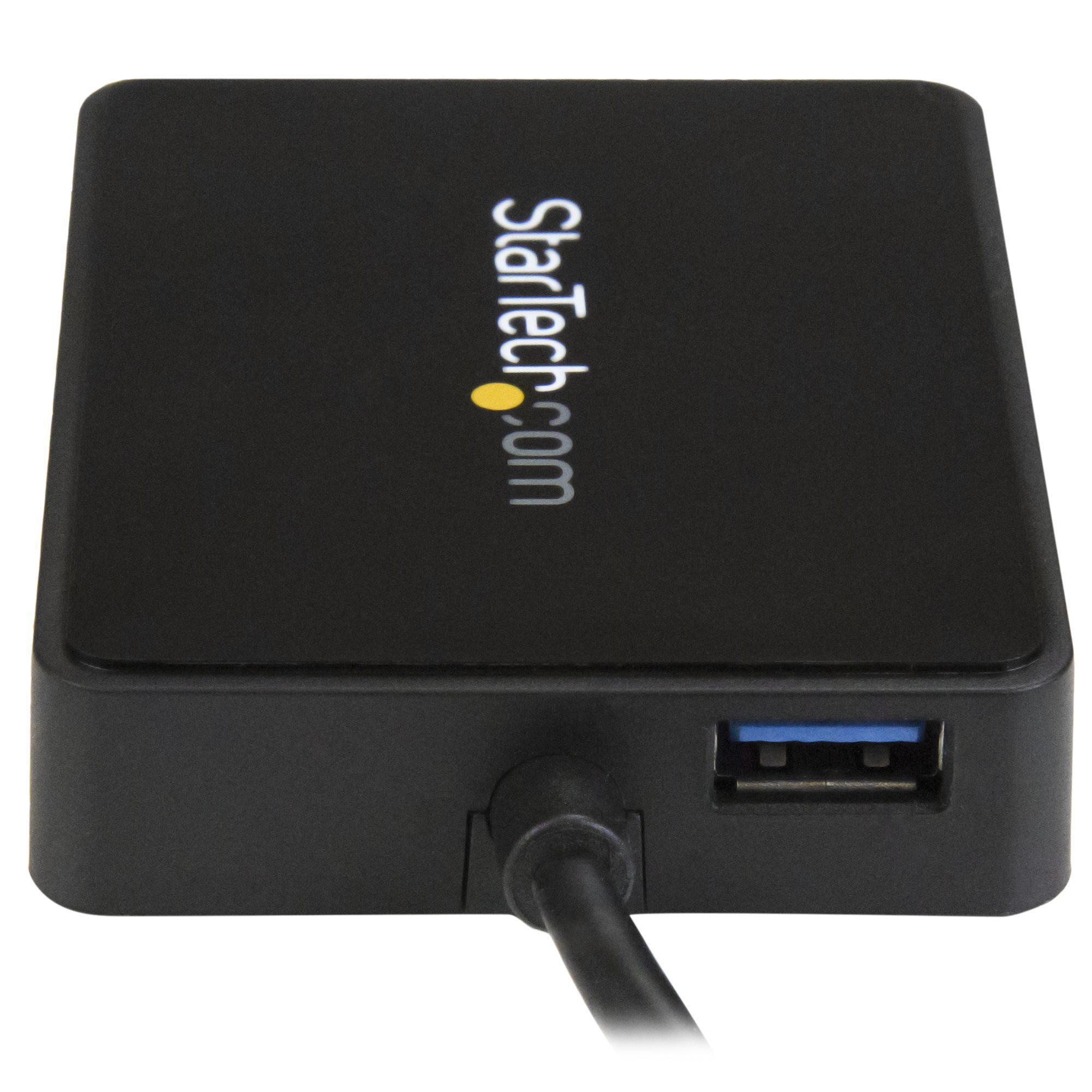 STARTECH US1GC301AU2R USB Adapter, Schwarz