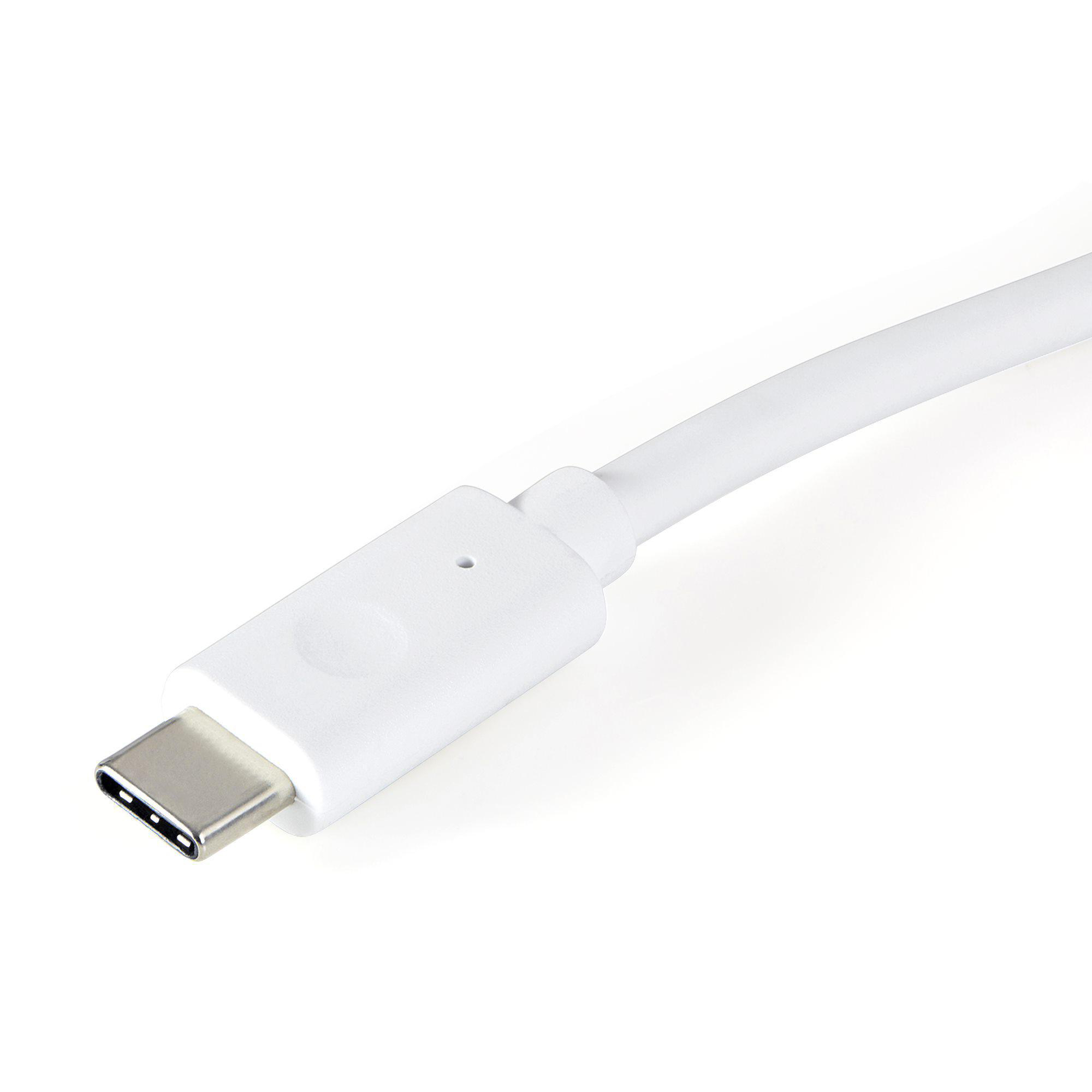 STARTECH US1GC30A USB Adapter, Silber/Weiß
