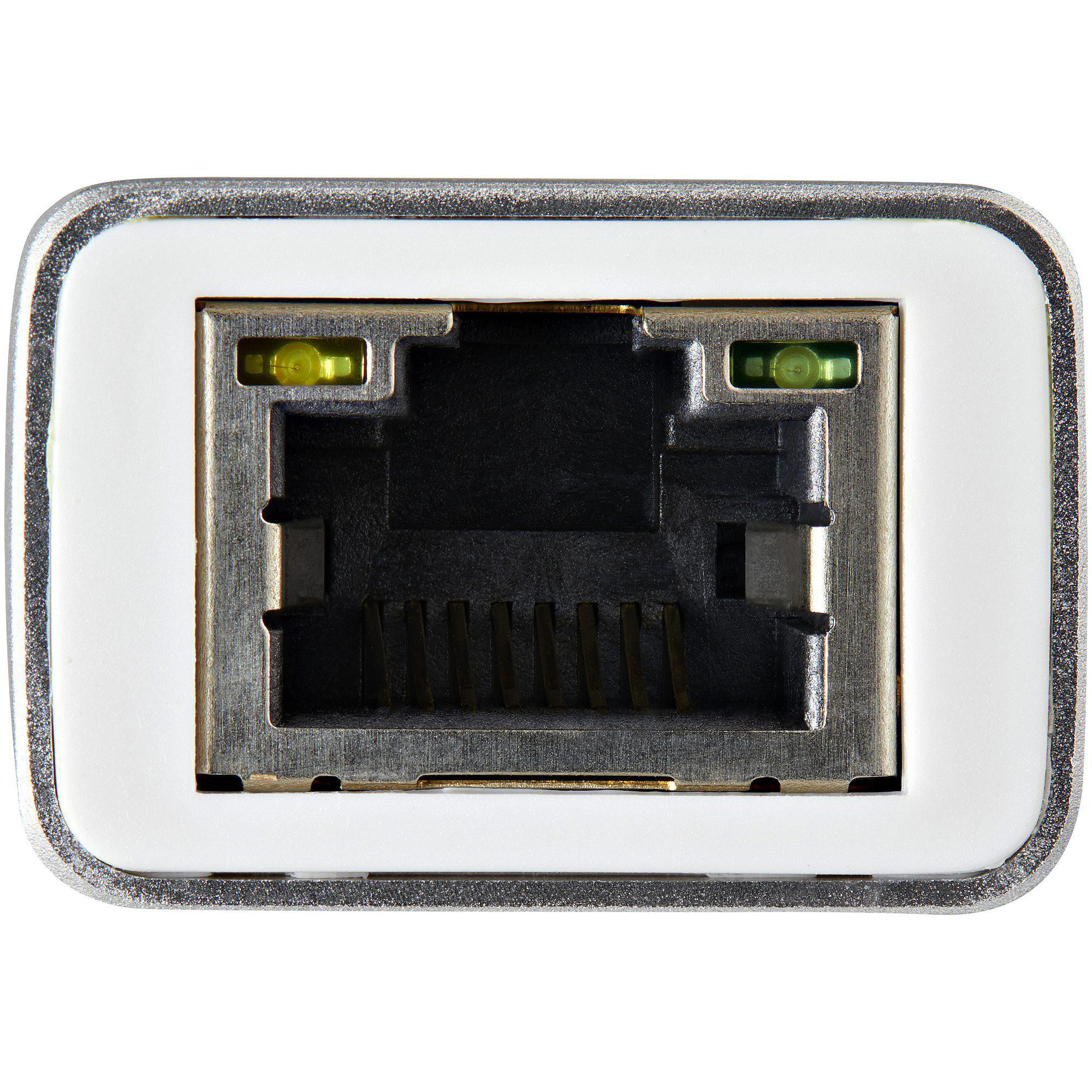 STARTECH US1GC30A USB Adapter, Silber/Weiß