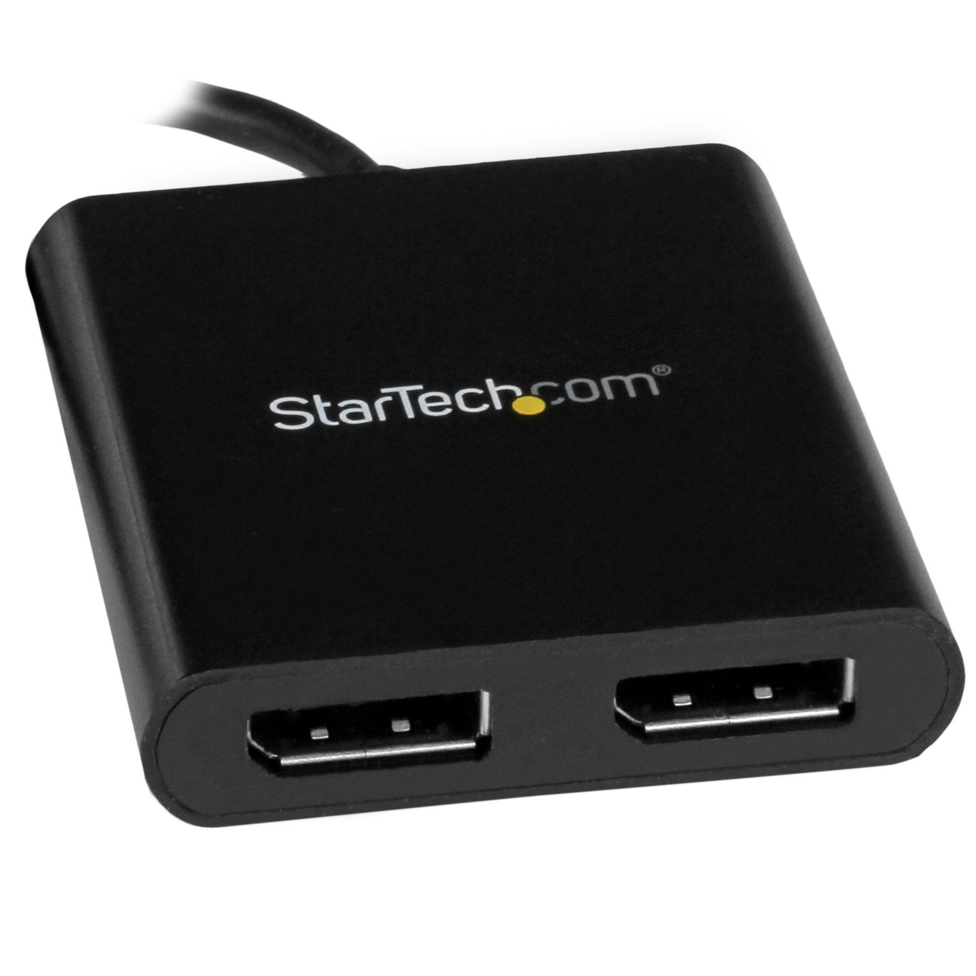 STARTECH MSTCDP122DP, Schwarz