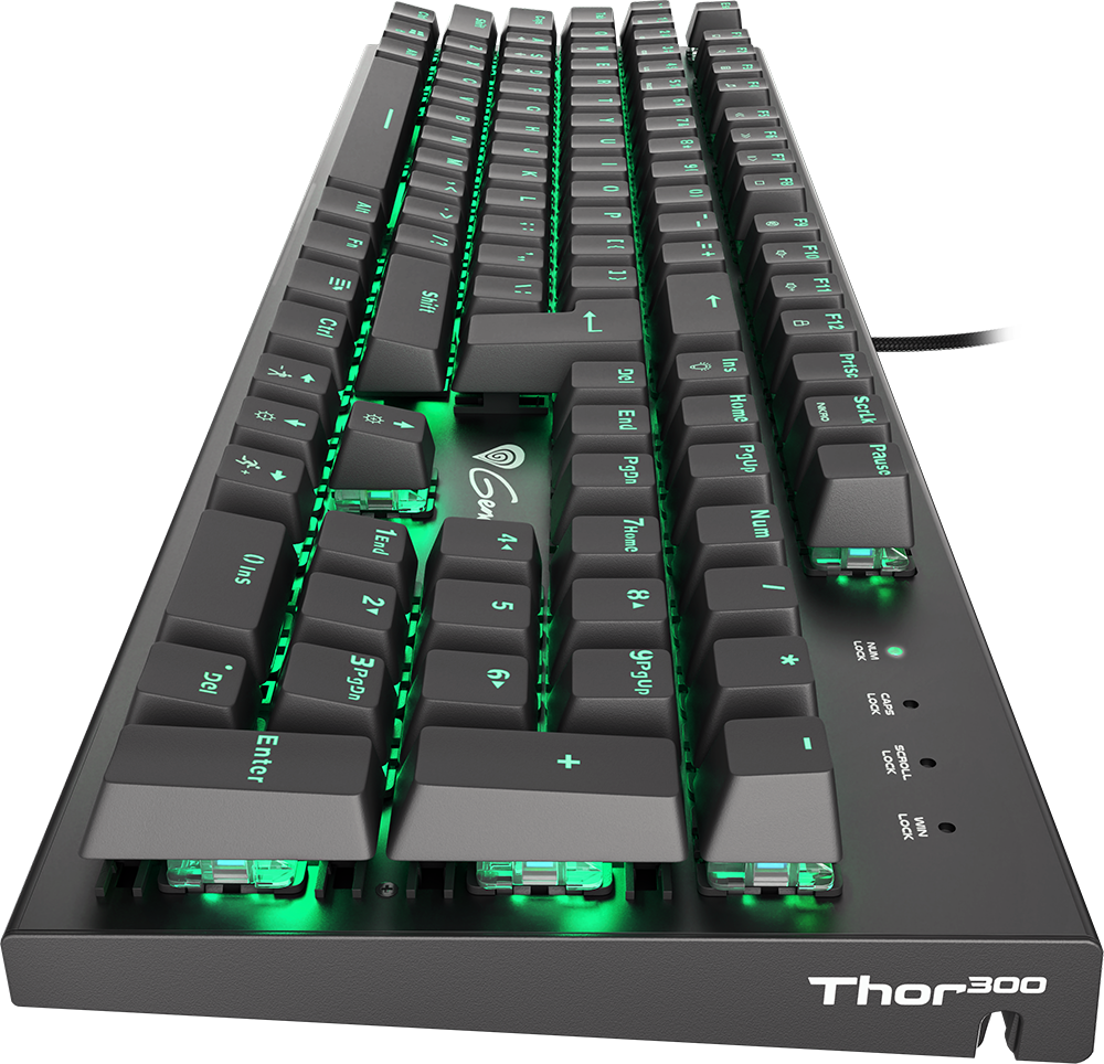 GENESIS Thor 300 RGB Mechanikus billentyűzet, magyar kiosztás (NKG-1066)