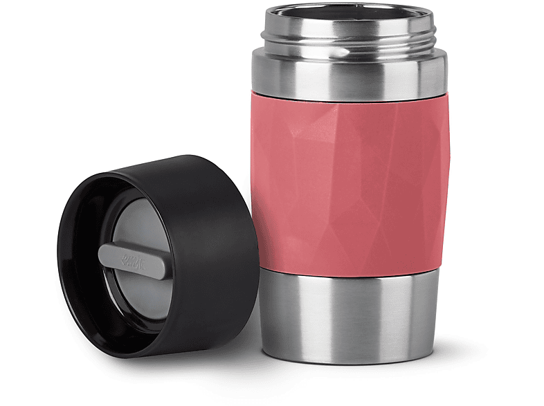 EMSA N21604 Travel Mug Compact Thermobecher Koralle