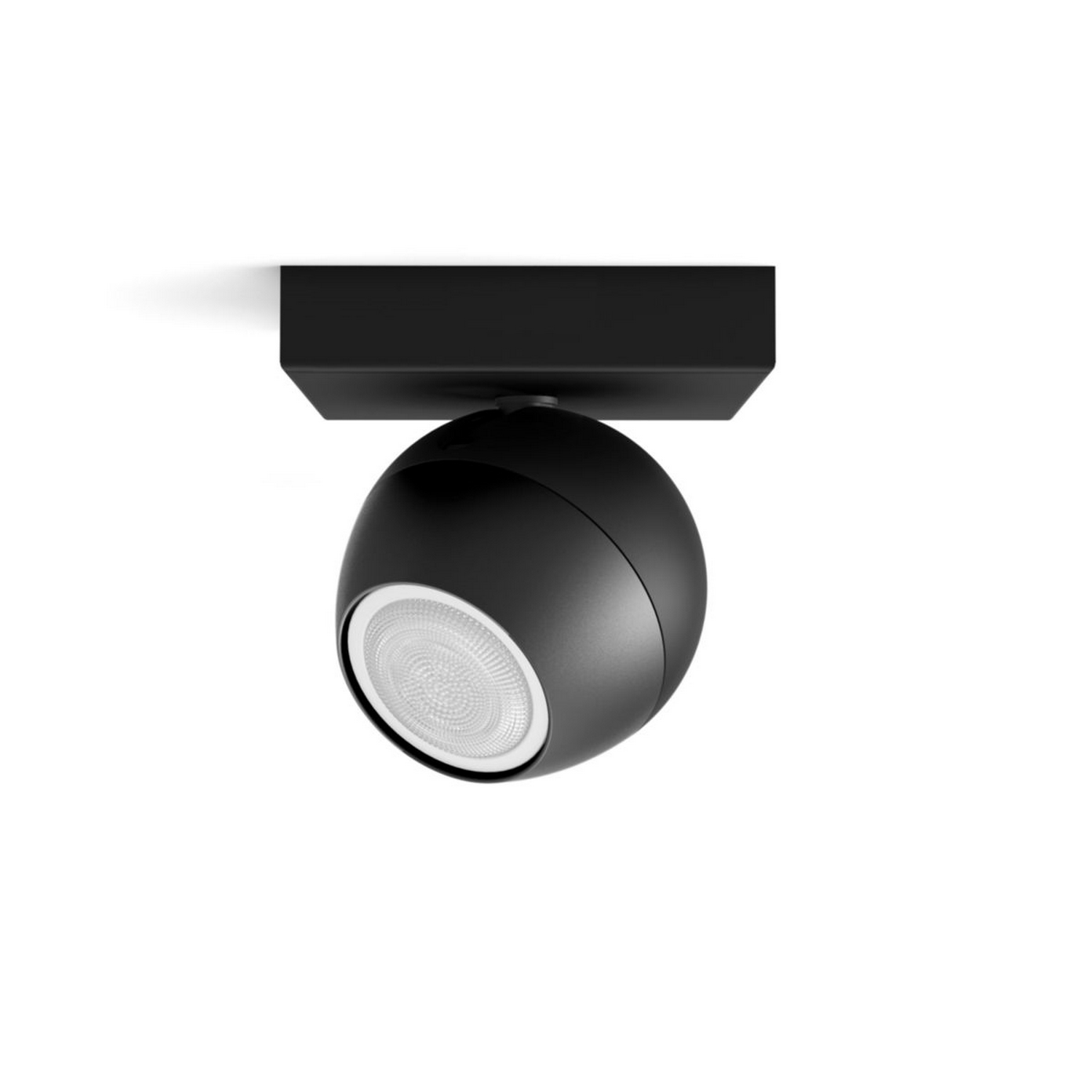 Lámpara portátil Bluetooth - Philips Hue Buckram 1, LED, Luz blanca cálida a fría, Alexa y Google Home, Negro