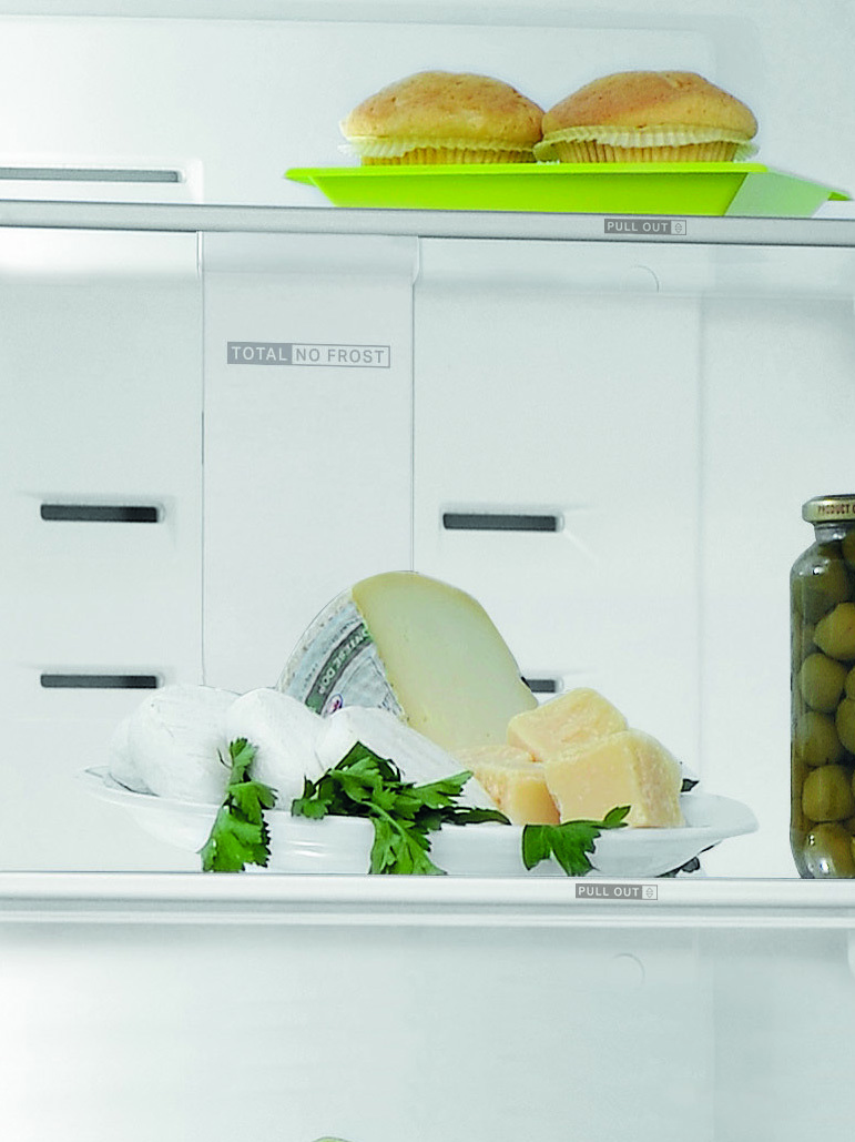 WHIRLPOOL W7 821O OX No Frost kombinált hűtőszekrény