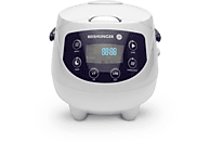 REISHUNGER Digitaler Mini Reiskocher 0.6l, Weiß