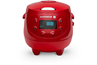 REISHUNGER Digitaler Mini Reiskocher 0.6l, Rot