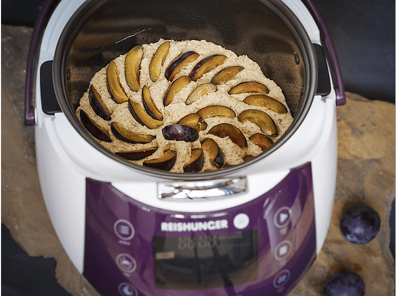Reishunger Digitaler Reiskocher (860 Watt, 1,5 l, Weiß) — Foto 3 von 5