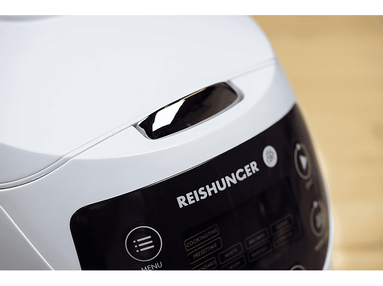 Reishunger Digitaler Mini Reiskocher (350 Watt, 0,6 l, Weiß) — Foto 3 von 5